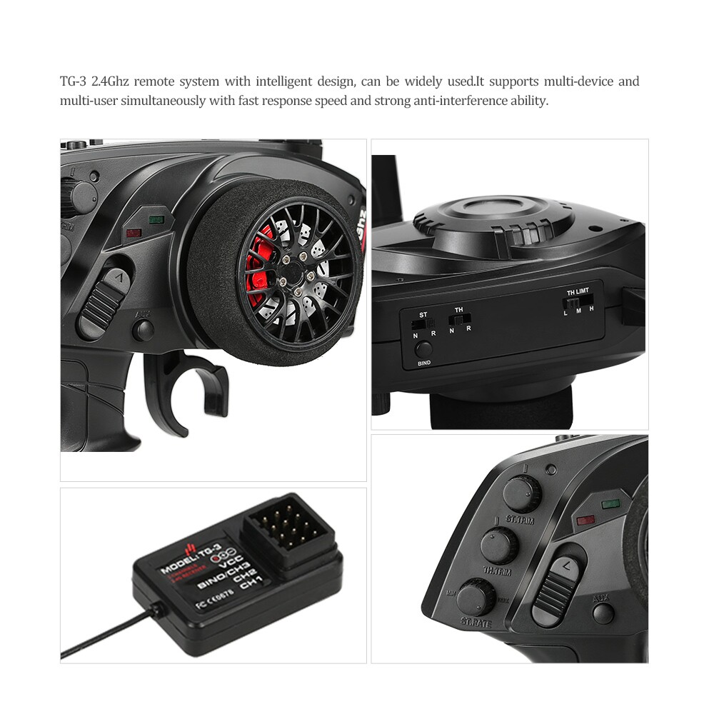 オリジナル高品質 GoolRC TG3 2.4 グラム 3C - Drone Racing Receiver のレビューと価格