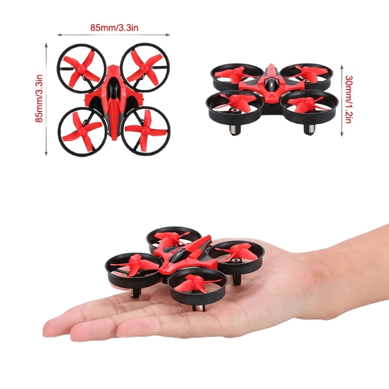 ミニ 2.4 グラム 4CH 4 軸ジャイロ NH-010  - Eachine Drone E010 のレビューと価格