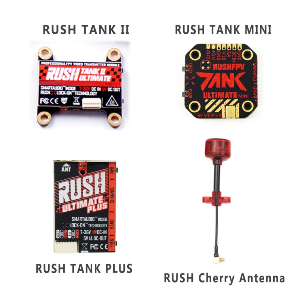 RUSH TANK Ultimate II/Mini/PLU - Drone Racing Receiver のレビューと価格