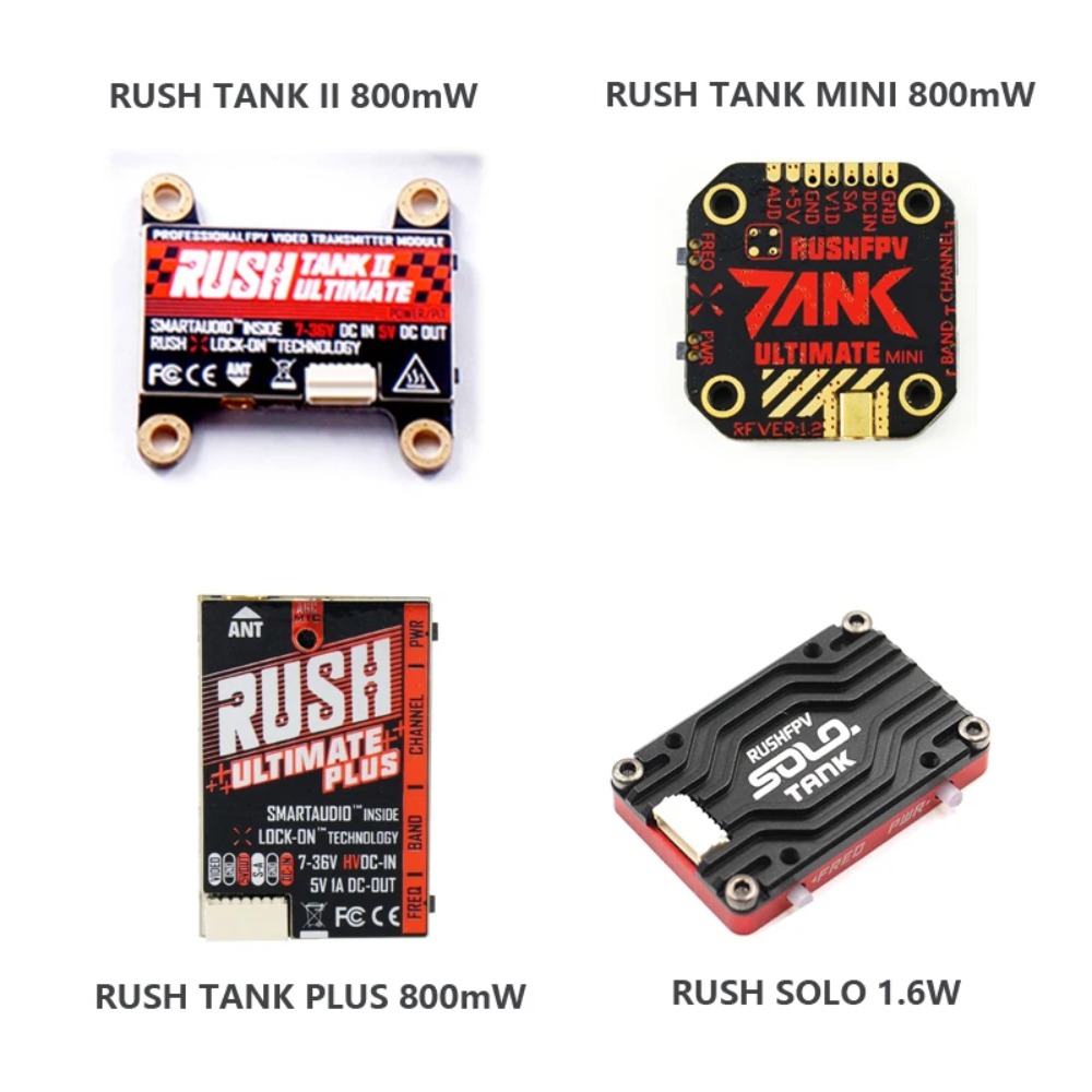 RUSH TANK Ultimate II/Mini/PLU - Drone Racing Receiver のレビューと価格